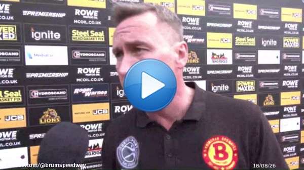 | @BrumSpeedway’s team manager Chris Adams previews Birmingham’s last top-flight fixture at Leicester. ROWE Motor Oil Premiership Hydroscand Arena, 7.30. #LEIBIR #britishspeedway