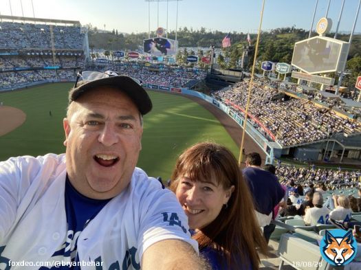 It&rsquo;s our first time this season back in our happy place. To celebrate Jackie Robinson Day and Cody Bellinger&rsquo;s return to Dodger Stadium. Go Dodgers! And Go Cody!