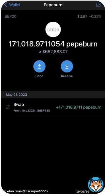 From $300 to $600,000 in 2 days! This happened with @pepeburnproject.  The target is +$100.  Liquidity is locked.  No team tokens.  Low supply gem and deflationary!  What are you waiting for!? #BNB #BSCGems #flokiceo #BRISE #BNBTiger #Bitcoin #Crypto#memecoins