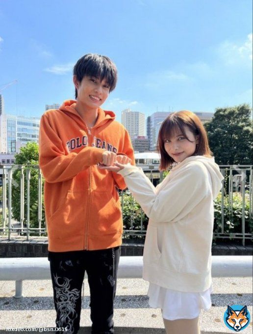まさかの次回に白目剥きながら公式サイトのキャストブログ読んだら翼くん役のとうたろうさんのソノニちゃんの'相棒&rdquo;呼びとお写真の身長差でトドメ刺された  #ドンブラザーズ