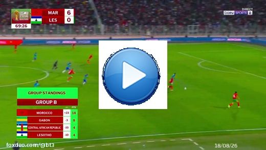 المغرب لا ترحم وتسجل هدف سابع مذهل!