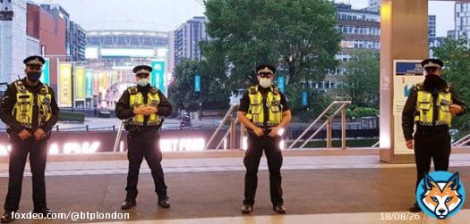 We&rsquo;ve had officers at key routes & stations throughout #EURO2020 & tonight&rsquo;s no different!   Enjoy the football, stay safe, stay vigilant and report any concerns to us by texting 61016   #englandvsczech
