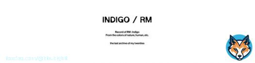Pre-save & Pre-add 'Indigo'   Pre-order 'Indigo'   2022.12.2. 2PM KST Release #RM #Indigo #들꽃놀이 #WildFlower