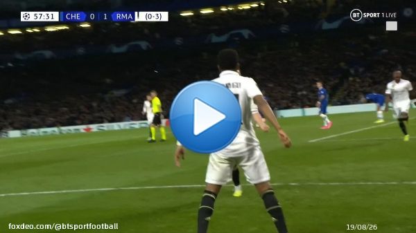 Rodrygo hits Chelsea with the sucker punch goal!   Real Madrid ride plenty of pressure from the home side and bury a chance of their own down the other end!   #UCL