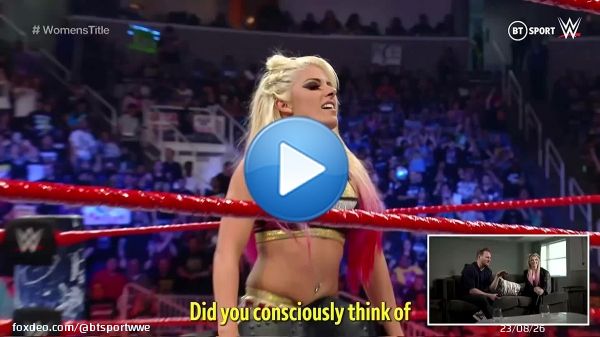 'Murphy came up with that'   @AlexaBliss_WWE reveals Buddy Murphy's hand in creating her ???????????????????????? title pose