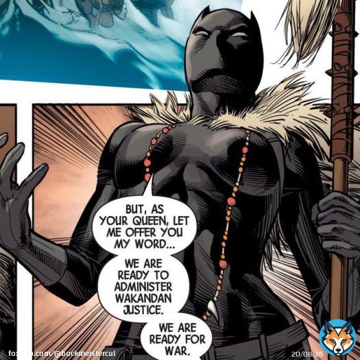 Still not okay with the idea that Wakanda is scared of Talokan in Wakanda Forever when Wakanda in the comics did this to Atlantis. Shuri should have imprisoned the Kul Kul Kan invading the borders without invite is grounds for war in Wakanda #RecastTChalla