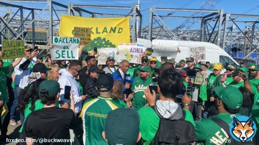 Scenes from the #reverseboycott in Oakland. As loud as any playoff game I&rsquo;ve ever attended, with drums, trumpets, vuvuzelas &mdash; and lots and lots of &ldquo;Sell the team&rdquo; chants.