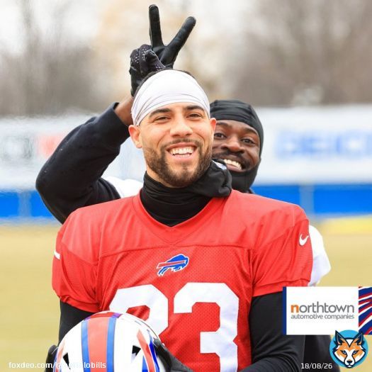 When your BFF comes back to practice.  #MIAvsBUF practice photos: