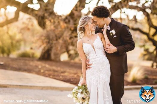 Congratulations to Khalil Shakir and his wife Sayler. The couple exchanged their vows this weekend.  #BillsMafia