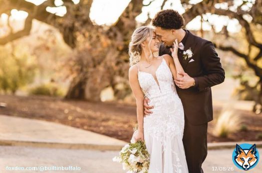 Congratulations to Khalil Shakir and his wife Sayler. The couple exchanged their vows this weekend.  #BillsMafia