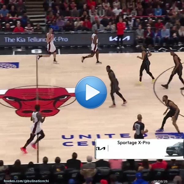 Pat Bev with a tough first bucket as a Bull! #BullsNation