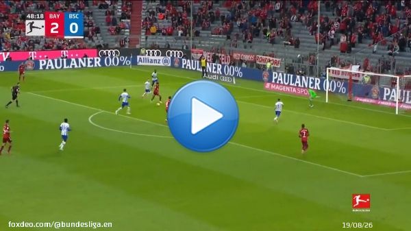 All the best bits as @FCBayernEN hit @HerthaBSC_EN for    #FCBBSC #BLMatchday