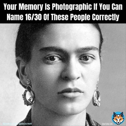 Can you name these famous authors, inventors and historical figures? I only got 3 right
