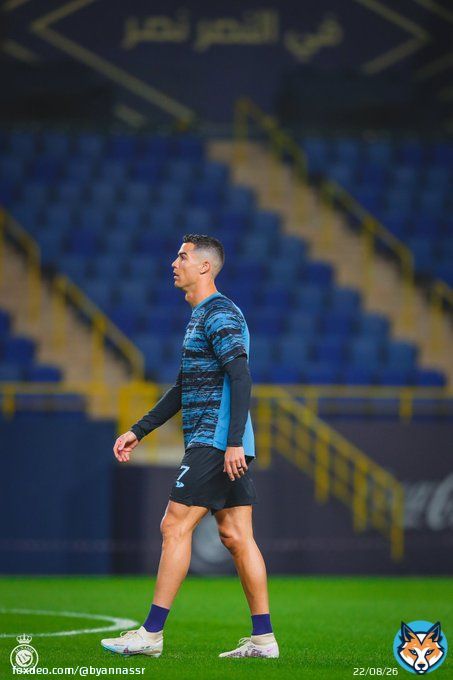 \u2b22 بيبي ( لاعب بورتو):  الاسطورة رونالدو يشعر بالسعادة في نادي #النصر.