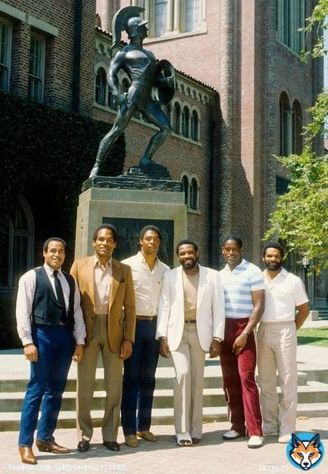 Anthony Davis, O.J. Simpson, Marcus Allen, Clarence Davis, Ricky Bell, Mike Garrett. #FightOn!