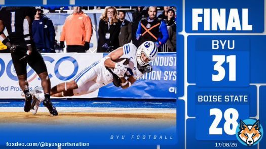 THAT'S A W  #BYUFOOTBALL | #GoCougs