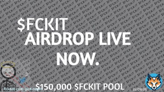 AIRDROP ANNOUNCED  CLAIM YOUR $FCKIT TOKENS NOW!      #FCKIT #BEN $RNDR $DURK #SAFEMOON #KING #ETH #USDT #PEPE $FCKIT #BOB $MONG #BAYC #NFTs $PLSX #PEPE RFD #REFUND #pulsechain $HEX #HEX #PLSX $PEPE #LANA #FAZE #COINBASE #METAMASK #Bitcoin #FCKITCOIN