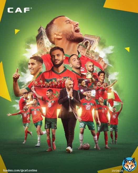 This is Morocco. The Atlas Lions.    @EnMaroc are the best achieving African side in the 2022 #WorldCup after securing the 4th spot in the previous edition!   #WCQ