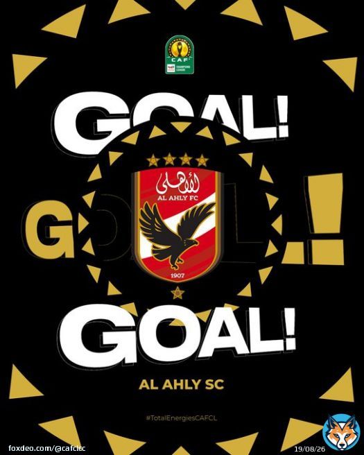 Percy Tau opens up @AlAhly&rsquo;s score line.   #TotalEnergiesCAFCL | #ESTASC