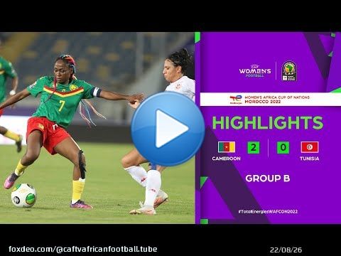 Cameroon \ud83c\udd9a Tunisia Highlights - #TotalEnergiesWAFCON2022 - Group B