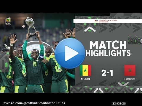 Senegal \ud83c\udd9a Morocco | Highlights - #TotalEnergiesAFCONU17 2023 - Final