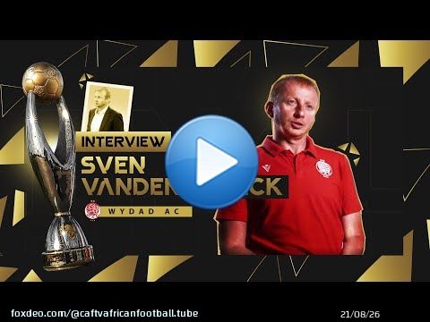 \ud83d\udd34 Wydad AC Manager Sven Vandenbroeck EXCLUSIVE INTERVIEW \ud83c\udfc6
