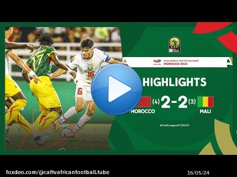 Morocco \ud83c\udd9a Mali | Highlights - #TotalEnergiesAFCONU23 - Semi-Finals