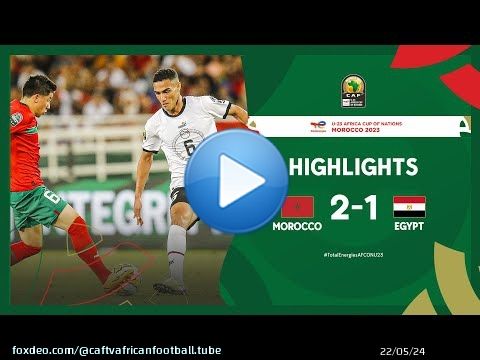 Morocco \ud83c\udd9a Egypt | Highlights - #TotalEnergiesAFCONU23 - Final