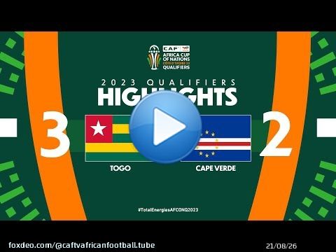 Togo \ud83c\udd9a Cape Verde | Highlights - #TotalEnergiesAFCONQ2023 - MD6 Group B