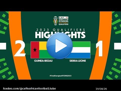 Guinea-Bissau \ud83c\udd9a Sierra Leone | Highlights - #TotalEnergiesAFCONQ2023 - MD6 Group A