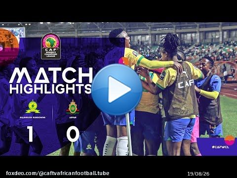 HIGHLIGHTS | Mamelodi Sundowns \ud83c\udd9a ASFAR | Semi Final | 2023 #CAFWCL