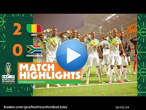 HIGHLIGHTS | Mali \ud83c\udd9a South Africa #TotalEnergiesAFCON2023 - MD1 Group E