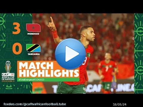 HIGHLIGHTS - Morocco vs Tanzania -MD1 | ملخص مباراة المغرب وتنزانيا #TotalEnergiesAFCON2023