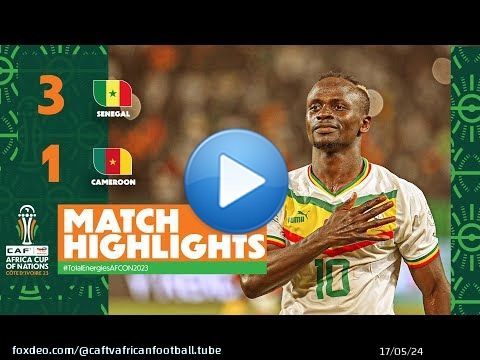 HIGHLIGHTS | Senegal \ud83c\udd9a Cameroon #TotalEnergiesAFCON2023 - MD2 Group C