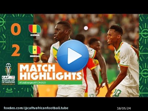 HIGHLIGHTS | Guinea \ud83c\udd9a Senegal #TotalEnergiesAFCON2023 - MD3 Group C