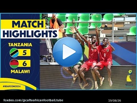HIGHLIGHTS | Tanzania \ud83c\udd9a Malawi  - #BSAFCON2024 - 7TH Place Match