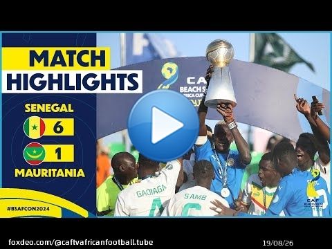 HIGHLIGHTS | Senegal  \ud83c\udd9a Mauritania - #BSAFCON2024 - Final | ملخص مباراة السنغال وموريتانيا