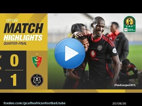 #TotalEnergiesCAFCL | HIGHLIGHTS | MC Alger \ud83c\udd9a Orlando Pirates | Quarter-Finals 1st Leg | 2024/25
