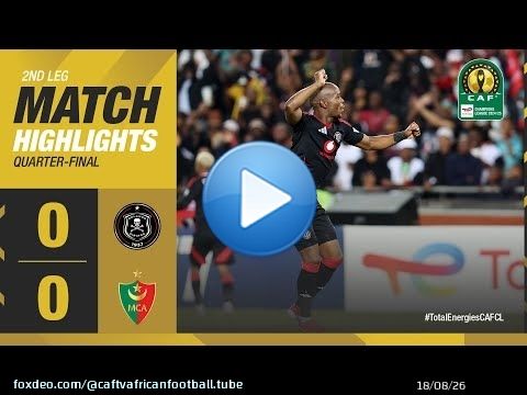 #TotalEnergiesCAFCL | HIGHLIGHTS | Orlando Pirates \ud83c\udd9a MC Alger | Quarter-Finals 2nd Leg | 2024/25