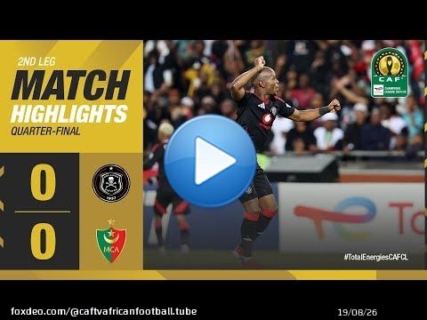 #TotalEnergiesCAFCL | HIGHLIGHTS | Orlando Pirates \ud83c\udd9a MC Alger | Quarter-Finals 2nd Leg | 2024/25