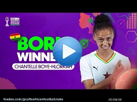 Ghana's Chantelle shares what it means to be a Born Winner. #BornWinners | #TotalEnergiesWAFCON2024