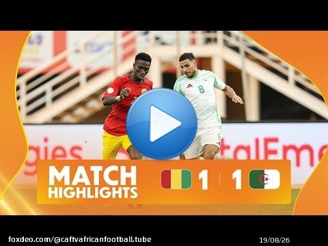 Guinea 1-1 Algeria Match Highlights l TotalEnergies CHAN 2024 l Matchday 4