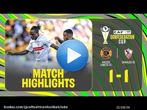 HIGHLIGHTS | Kaizer Chiefs FC \ud83c\udd9a Zamalek SC | Matchday 2 | 2025-26 #TotalEnergiesCAFCC