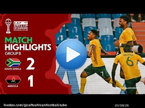 HIGHLIGHTS | South Africa \ud83c\udd9a Angola | #TotalEnergiesAFCON2025 - Group B