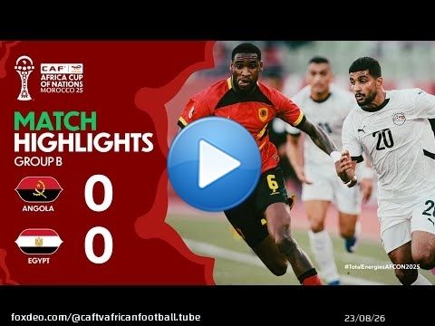 HIGHLIGHTS | Angola \ud83c\udd9a Egypt | #TotalEnergiesAFCON2025 - Group E | ملخص أنجولا ومصر