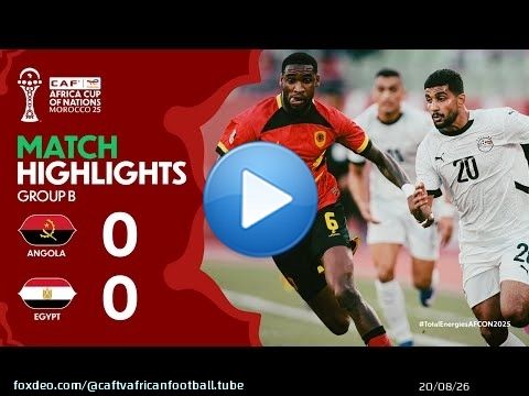 HIGHLIGHTS | Angola \ud83c\udd9a Egypt | #TotalEnergiesAFCON2025 - Group E | ملخص أنجولا ومصر