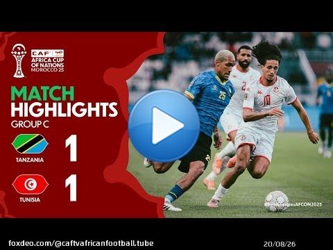 HIGHLIGHTS | Tanzania \ud83c\udd9a Tunisia | #TotalEnergiesAFCON2025 - Group C | ملخص مباراة تنزانيا وتونس