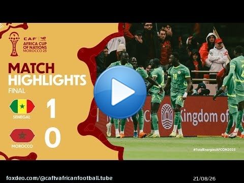 HIGHLIGHTS | Senegal \ud83c\udd9a Morocco | #TotalEnergiesAFCON2025 - Final | ملخص مباراة السنغال والمغرب