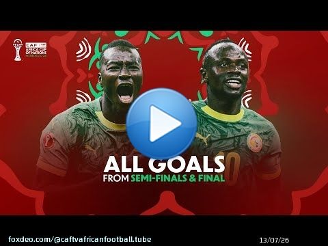 The semi-final and final goals, brought together and presented by Danone. \u270c\ufe0f#TotalEnergiesAFCON2025