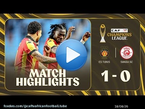 HIGHLIGHTS | ES Tunis \ud83c\udd9a Simba SC | Matchday 3 | 2025-26 #TotalEnergiesCAFCL